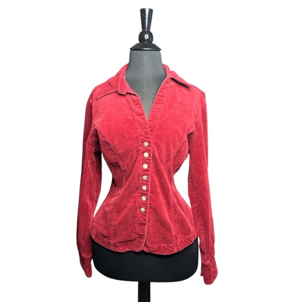 Vintage Live A Little Button Up Jacket